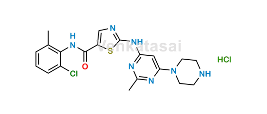 Picture of Dasatinib N-Deshydroxyethyl Impurity (HCl)