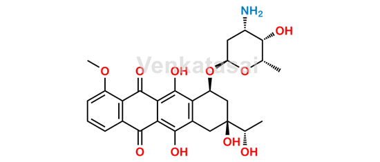 Picture of Doxorubicin Mixture of Diastereomers