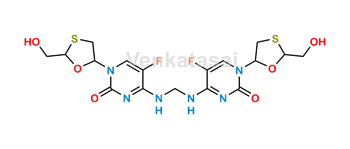 Picture of Symmetric Methylene conjugated Emtricitabine Dimer