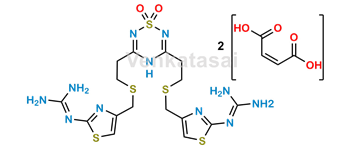 Picture of Famotidine EP Impurity B (Dimaleate salt)