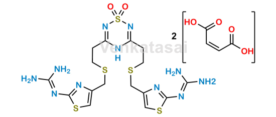 Picture of Famotidine EP Impurity B (Dimaleate salt)