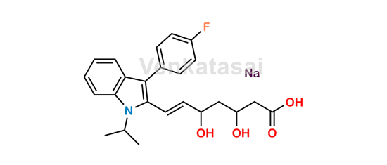 Picture of Fluvastatin EP Impurity A Sodium salt