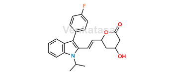 Picture of Fluvastatin lactone (racemic mixture)