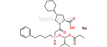 Picture of Fosinopril EP Impurity H (Na Salt)