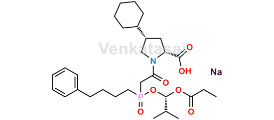 Picture of Fosinopril EP Impurity H (Na Salt)