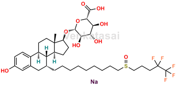 Picture of Fulvestrant-17-glucuronide Sodium Salt