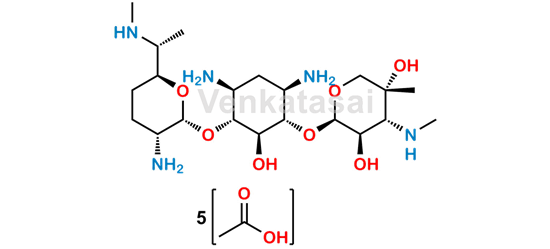 Picture of Gentamicin C1 Pentaacetate Salt