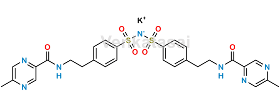 Picture of Glipizide Dimer Impurity Potassium salt