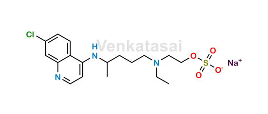 Picture of Hydroxychloroquine O-Sulfate Sodium