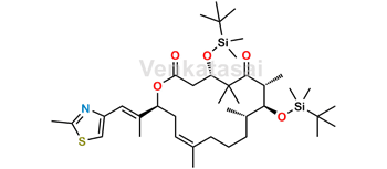 Picture of (4S,7R,8S,9S,13Z,16S)-4,8-Bis-{[tert-butyl(dimethyl)silyl]oxy}-5,5,7,9,13-pentamethyl-16-[(E)-1-methyl-2-(2-methyl-1,3-thiazol-4-yl)ethenyl]oxocyclohexadec-13-ene-2,6-dione