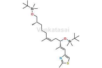 Picture of 4-[(1E,3S,5Z,8R/S,10S)-3,11-Bis-{[tert-butyl(dimethyl)silyl]oxy}-2,6,10-trimethyl-undeca-1,5-dienyl]-2-methyl-1,3-thiazole