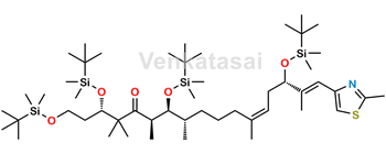 Picture of (3S,6R,7S,8S,12Z,15S,16E)-1,3,7,15-Tetrakis-{[tert-butyl(dimethyl)silyl]oxy}-4,4,6,8,12,16-hexamethyl-17-(2-methyl-1,3-thiazol-4-yl)heptadeca-12,16-dien-5-one