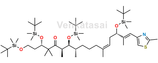 Picture of (3S,6R,7S,8S,12Z,15S,16E)-1,3,7,15-Tetrakis-{[tert-butyl(dimethyl)silyl]oxy}-4,4,6,8,12,16-hexamethyl-17-(2-methyl-1,3-thiazol-4-yl)heptadeca-12,16-dien-5-one