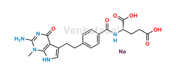 Picture of Pemetrexed EP Impurity A Sodium Salt