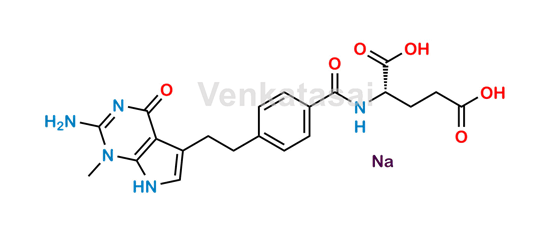 Picture of Pemetrexed EP Impurity A Sodium Salt