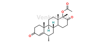 Picture of (17a-alfa)-Hydroxy-6alfa,17a-dimethyl-D-homoandrost-4-ene-3,17-dione 17-Acetate