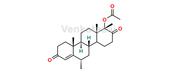 Picture of (17a-alfa)-Hydroxy-6alfa,17a-dimethyl-D-homoandrost-4-ene-3,17-dione 17-Acetate