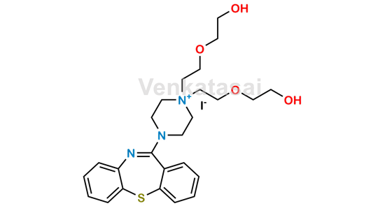 Picture of Quetiapine Impurity Q [Quetiapine-N-Di(ethoxyethanol)]