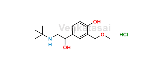 Picture of Salbutamol EP Impurity M Hydrochloride