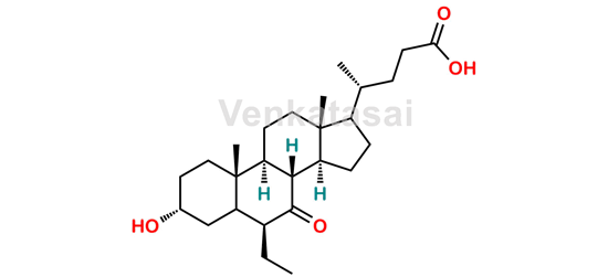 Picture of 6-β-Ethyl-7-oxo-lithocholic Acid