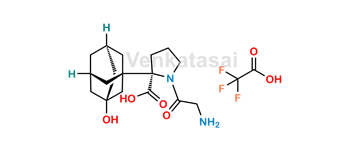 Picture of Vildagliptin Impurity 3 Trifluoroacetate