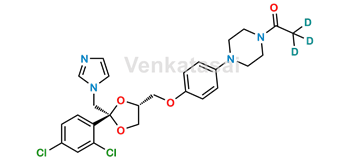 Picture of Levoketoconazole D3 