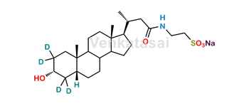 Picture of 24-Nor Taurolithocholic Acid-D4 Sodium