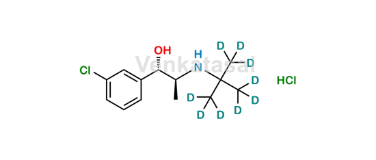 Picture of rac-Threo-Dihydro Bupropion D9 HCl