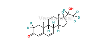 Picture of 20α/β-Dihydrodydrogesterone-D7 (major) 1:1 mixture