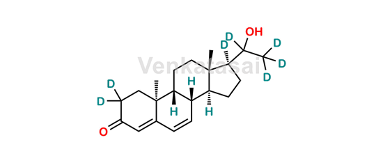 Picture of 20α/β-Dihydrodydrogesterone-D7 (major) 1:1 mixture