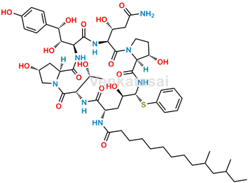 Picture of Caspofungin Phenylthio Amide Impurity