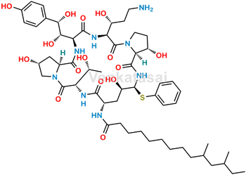 Picture of Caspofungin Phenylthio Amine Impurity
