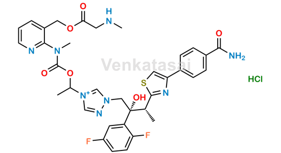 Picture of Isavuconazole Amide Impurity Hydrochloride
