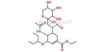 Picture of Oseltamivir Glucose Adduct Nitroso Impurity