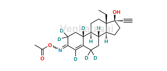 Picture of 17-Desacetyl Norgestimate-3-acetate-D6