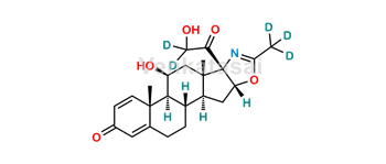 Picture of 21-Desacetyl Deflazacort-D5