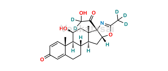 Picture of 21-Desacetyl Deflazacort-D5