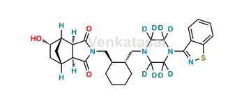 Picture of 5α/6α-Hydroxy Lurasidone-D8