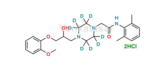 Picture of Ranolazine-D8 Dihydrochloride