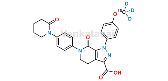 Picture of Apixaban Acid-13C,D3