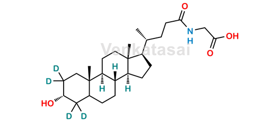 Picture of Glycolithocholic Acid-D4