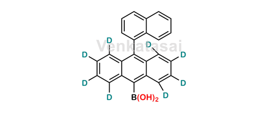 Picture of (10-(naphthalen-1-yl)anthracen-9-yl-1,2,3,4,5,6,7,8-d8)boronic acid