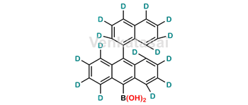 Picture of (10-(naphthalen-1-yl-d7)anthracen-9-yl-1,2,3,4,5,6,7,8-d8)boronic acid