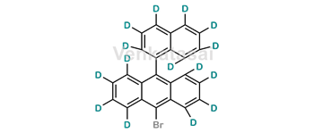 Picture of 9-Bromo-10-(1-naphthalenyl-2,3,4,5,6,7,8-d7)anthracene-1,2,3,4,5,6,7,8-d8