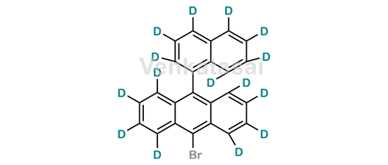 Picture of 9-Bromo-10-(1-naphthalenyl-2,3,4,5,6,7,8-d7)anthracene-1,2,3,4,5,6,7,8-d8