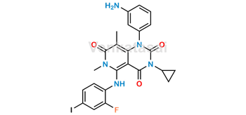 Picture of Trametinib Desacetyl Impurity