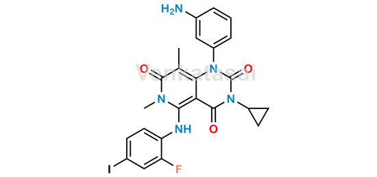 Picture of Trametinib Desacetyl Impurity
