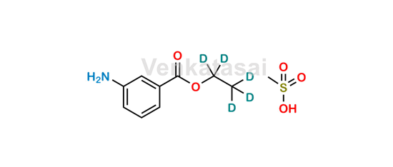 Picture of Ethyl-d5 3-aminobenzoate methanesulfonate