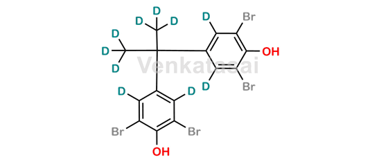 Picture of 3,3',5,5'-Tetrabromobisphenol A-d10