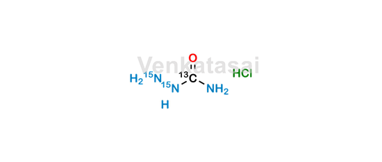 Picture of Semicarbazide-13C,15N2 Hydrochloride